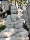 PRE ORDER-Natural Stone Protection Buddha Garden Statue Handcarved Granite