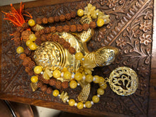  Sri Yantra Altar Yoga mala Yellow Jade Mala Beads