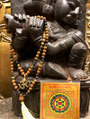 Rudraksha Tiger eye combination mala for Power and Confidence,With