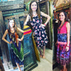 Bohemian Muumuu Dress, Summer Dresses, Sleeveless Beach Dress, Casual L