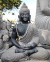 PRE ORDER-Natural Stone Meditating Dhyana Buddha Garden Statue