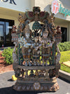 Antique India Sculpture, Hindu Gods, Meenakshi Kalyanam, Shiva Parvati Union