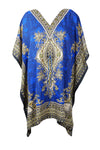 Caftan Dress, Boho Kaftan Dresses, BLue Dashiki Dresses, 3XL