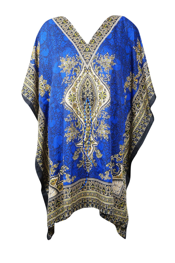 Caftan Dress, Boho Kaftan Dresses, BLue Dashiki Dresses, 3XL