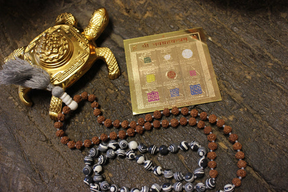 Nine planet Sacred Altar Evil Eye Prayer Beads Yoga Mala