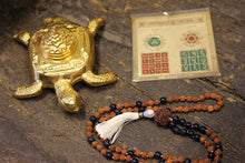  Business Altar, vyapar vridhi yantra, Black Gold Stone Crystal