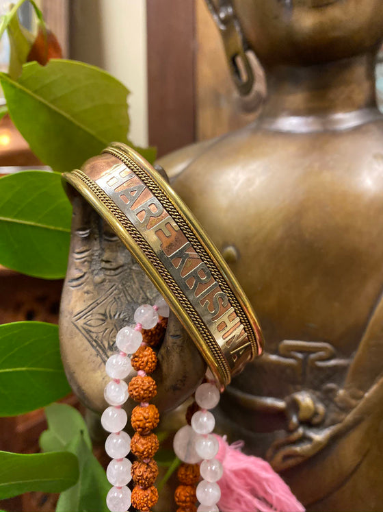 Yoga Mala Rose Quartz Beads Rudraksha Unconditional Love Mala