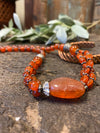 Holistic Carnelain Choker Necklace Grounding Earthing CARNELIAN Handmade Necklaces