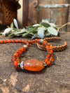 Holistic Carnelain Choker Necklace Grounding Earthing CARNELIAN Handmade Necklaces
