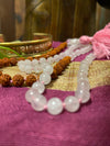 Yoga Mala Rose Quartz Beads Rudraksha Unconditional Love Mala