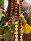 Yoga mala Yellow Jade Mala BeadsMindful Living Japamala Necklace