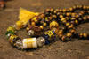 Courage Integrity Mala Beads Natural Tiger Eye Yoga Necklace