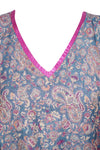 Kaftan Dresses Gray Pink Caftan Dresses Warm Pashmina ML