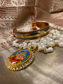  Pearls Japamala Ganesha Yoga Necklace Mercury Moon Meditation Mala