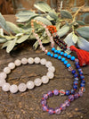 Chakra Healing Mala Reiki Malabeads With Moonstone Wrist Bracelet