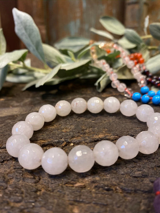 Chakra Healing Mala Reiki Malabeads With Moonstone Wrist Bracelet