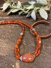 Holistic Carnelain Choker Necklace Grounding Earthing CARNELIAN Handmade Necklaces