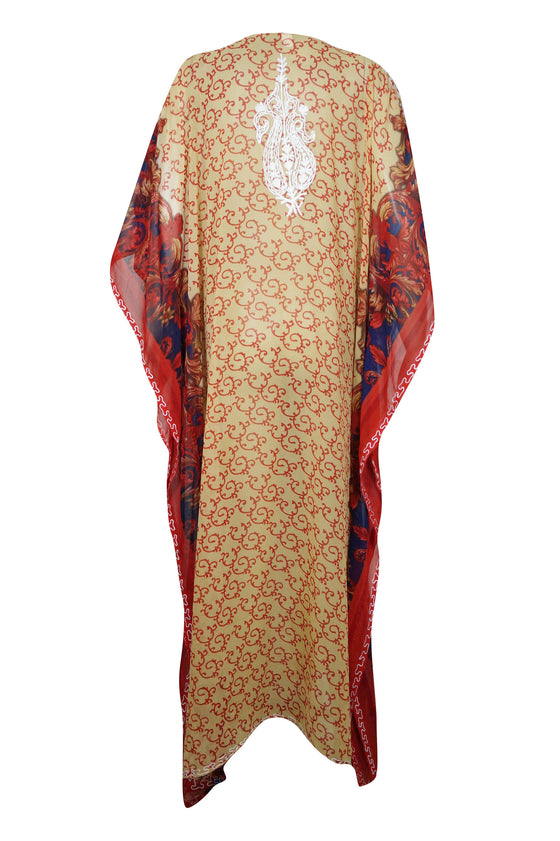 Kaftan Maxi Dress, Halloween Bohemian Embroidered dress, Bohemian 4X