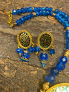 Holistic Pendant Necklace Set. Indian Style Traditional jewelry