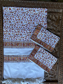  Indian Inspired Cotton Bedding Throw & Pillow Shams