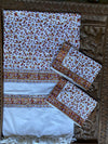 Indian Inspired Cotton Bedding Throw & Pillow Shams