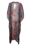 Maxi Caftan Dress, Summer Holiday Kaftan Boho Style L-4X
