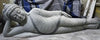 PRE ORDER-Natural Stone Reclining Buddha Garden Statue Handcarved Statue