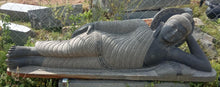  PRE ORDER-Natural Granite Stone Buddha Garden Statue Reclining BUDHA Hand Carved