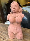 Apsara Garden Sculpture Handmade Vintage Bust for Outdoor & Patio Decor