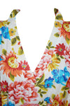 Kaftan Dress Floral Printed Caftan Maternity Dresses, Beach L-2XL