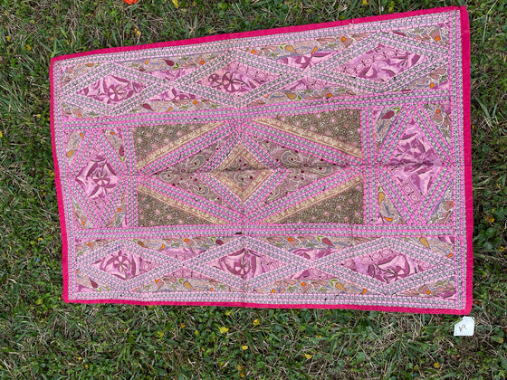 Indian Tapestry, Wall Decor, Wall Hanging Tapestry, Pink Vintage