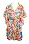 Kaftan Dress, Floral Printed Caftan, Maternity Dresses, Beach L-2XL