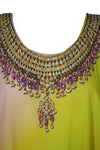 Kaftan Maxi Dress, Boho Beach holidays, Resort Wear 3XL