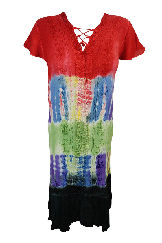 Tie Dye Summer Dress, Summer Dresses, TIEDYE Boho ML