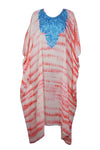 Kaftan Maxi Dress, Bohemian Kaftan, Resort Wear, Pink 4XL