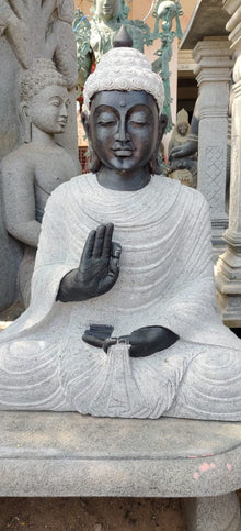  PRE ORDER-Natural Stone Custom Handcarved Granite Buddha Garden Statue
