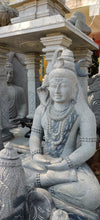 PRE ORDER-Natural Stone Shiva Garden Handcarved Granite Stone Statue 