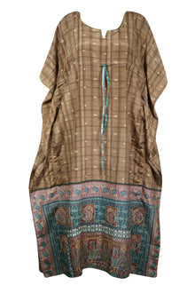  Printed Maxi Kaftan Dress,