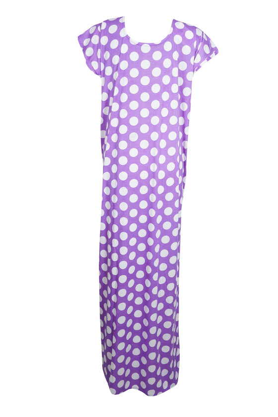 Soft Caftan Dresses, Maternity Maxi Dress, Purple Boho Kaftan Dresses L