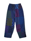 Boho Hippie Pants Blue  Patchwork S/M/L