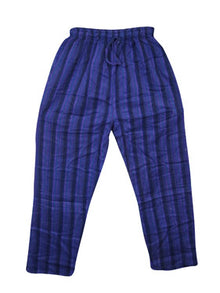  Boho Harem Pants, Blue Stripe Pants S/M/L