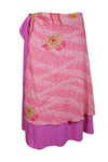 Womens Short Wrap Skirt