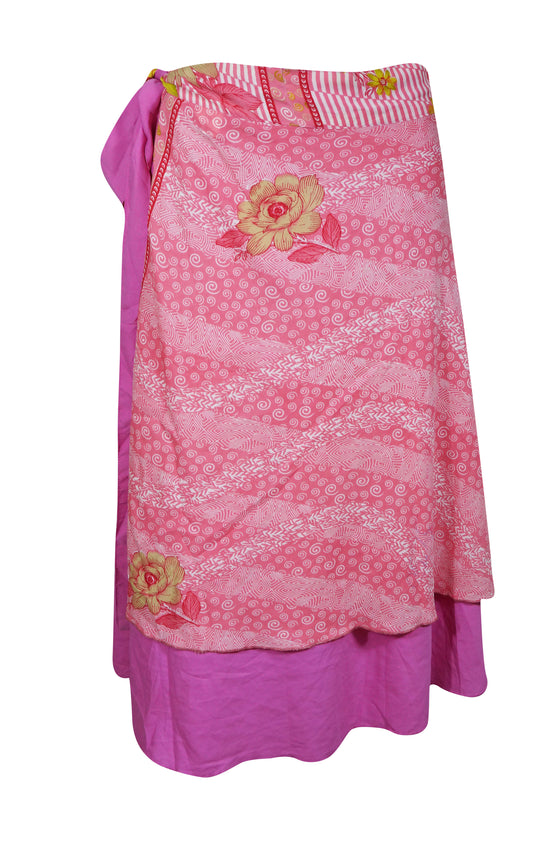 Womens Short Wrap Skirt