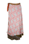 Womens Midi Wrap Skirt
