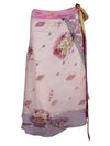 Women Wrap Skirt Off White Skirt,One size