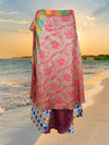Pink Wrap Skirts, Handmade Fashion, Unique Valentine Gift, One size