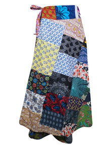  Womens Cotton Wrap Skirt, Retro Hippy Skirts, One size