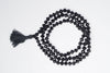 Black Swarovski Crystal Mala Necklace – Yoga Meditation Beads | Tibetan Buddhist Prayer Mala