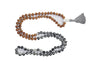 Genuine Meditation Beads Mala for Yoga Jewelry, Prayer & Chanting – Spiritual Healing Mala Necklace