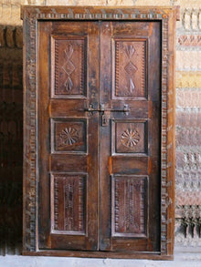  Antique Door, Shekhawati Rustic Door, Indian Doors, Farmhouse Doors